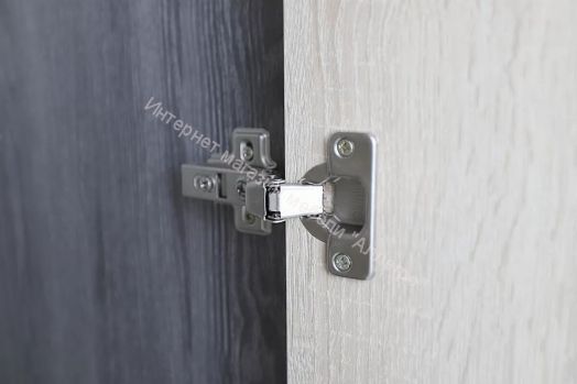 Шкаф Гретта 3 (Ясень Черный/Дуб Сонома)