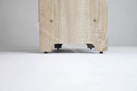 Шкаф Гретта 3 (Ясень Черный/Дуб Сонома)