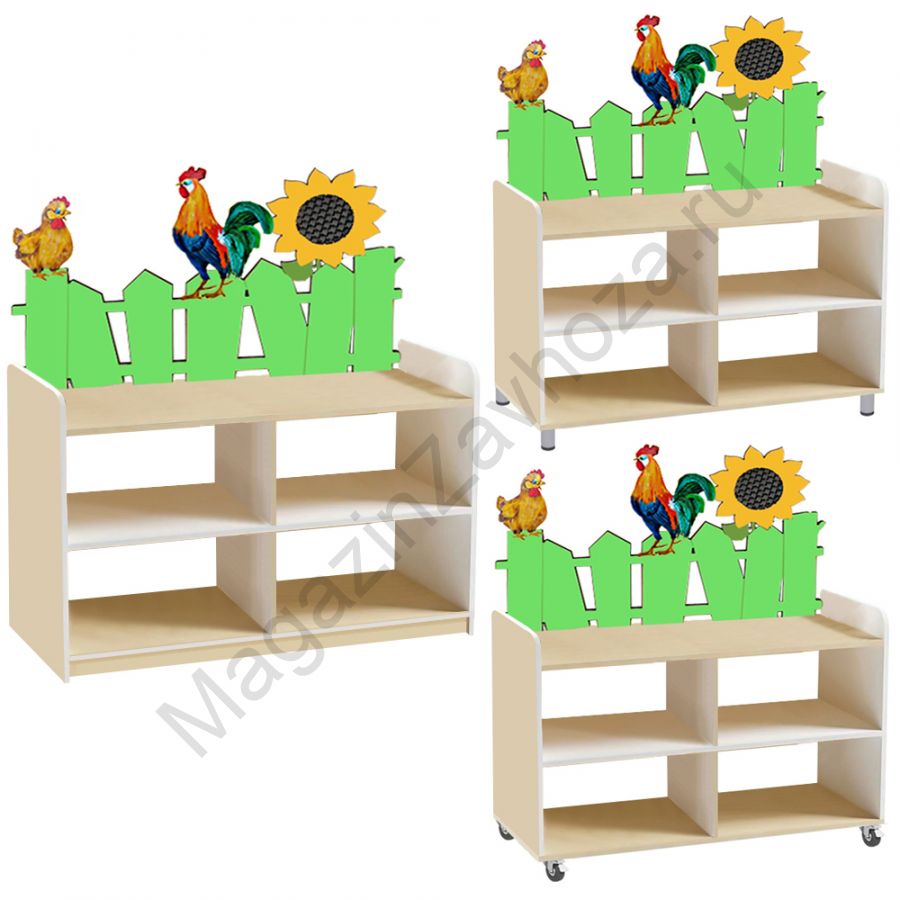 ТУМБА ДЛЯ ИГРУШЕК И ПОСОБИЙ 18