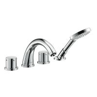 Смеситель Hansgrohe AXOR Starck для ванны с душем 10451000 схема 2