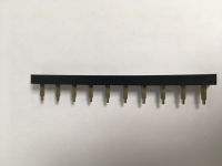 Набойки полосы из двухкомпонентного полиуретана со штырем Пилигрим 3 мм, 12*12, 5 пар, черные