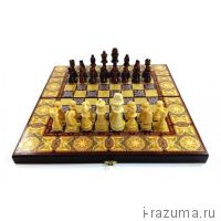 Шахматы 3в1 "Восточная Мозаика"