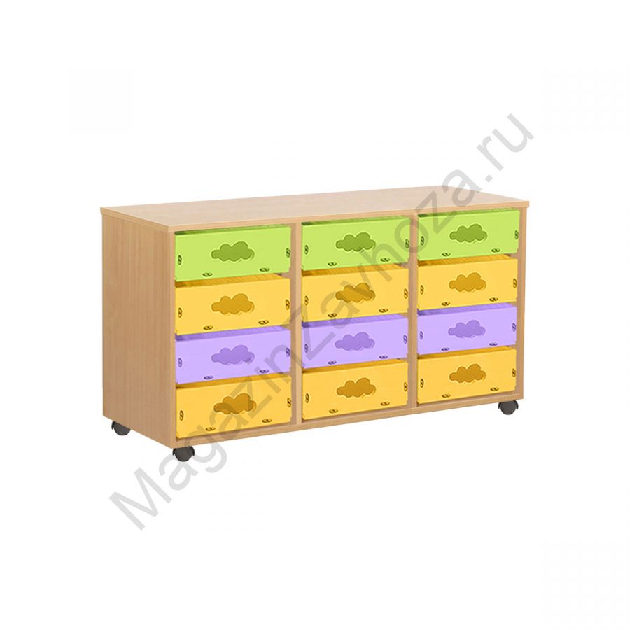 ТУМБА ПОДКАТНАЯ СИСТЕМА ХРАНЕНИЯ П/142 МДФ