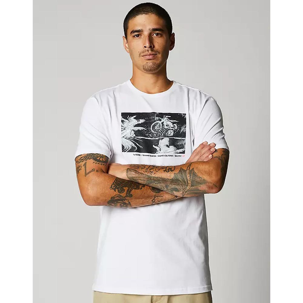Fox Bad Trip SS Premium Tee  Optic White футболка