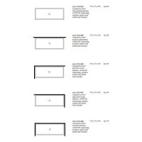 Керамическая ванна Nic Design Pool 170x70x57 014 4 схема 3