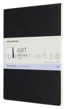 Книжка зап.Moleskine А4 ART SOFT SKETCH PAD рисунки черная 48стр. ARTSKPAD8