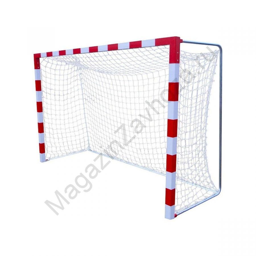 Сетка гандбол/мини-футбол Д=2,0 мм яч. 40*40 белый Размер 2,00 * 3,00 * 1.0 м ПП