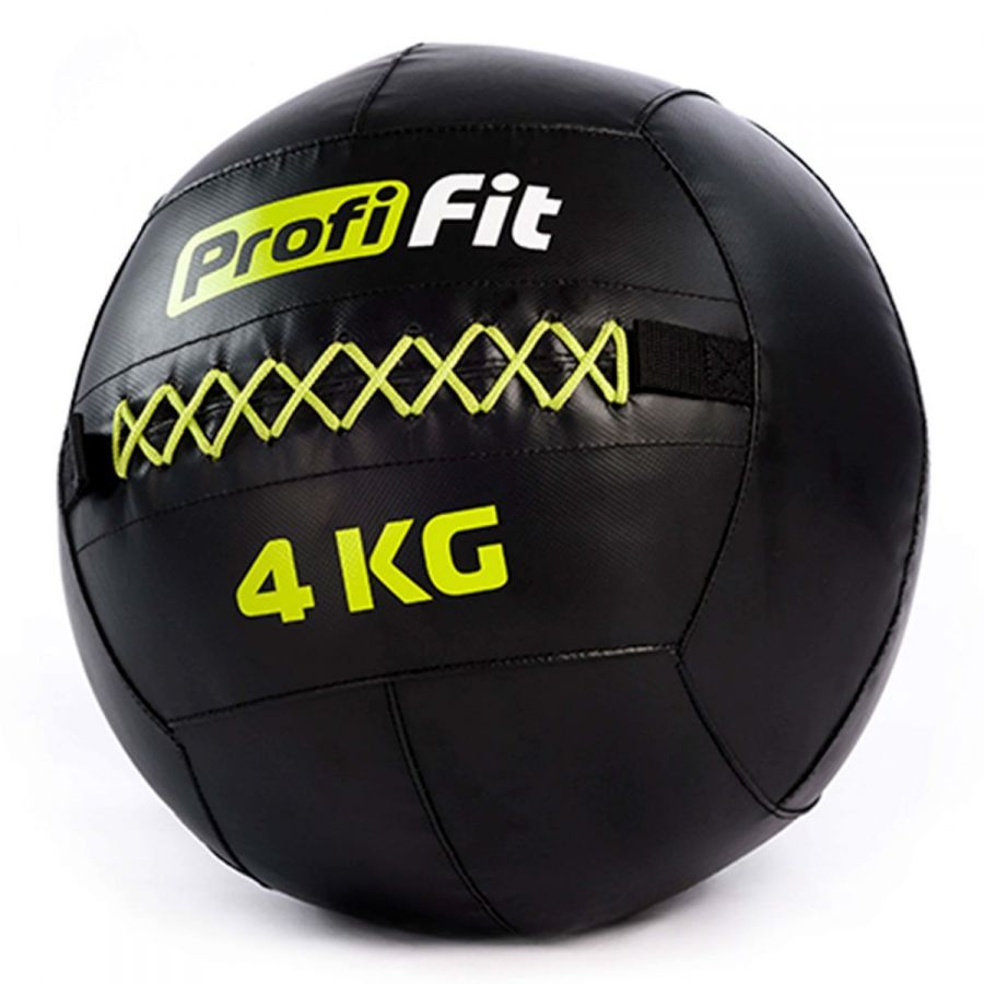 Медицинбол набивной (Wallball) PROFI-FIT 4 кг