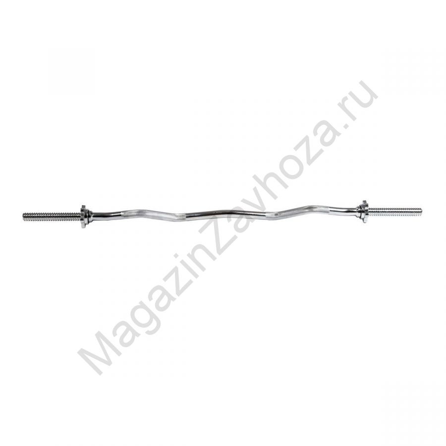 Гриф для штанги ZSO, D-25, ломаный W-образный, замок-гайки Вейдера