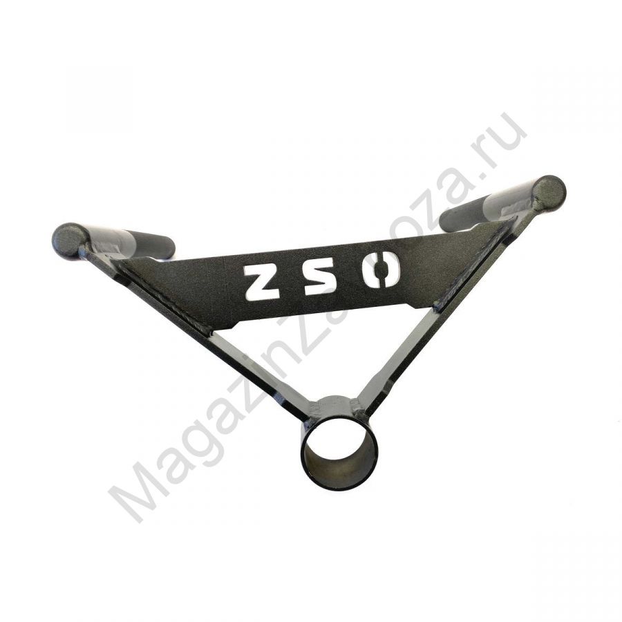 Тяга грифа - ручки узкий хват, ZSO-6001