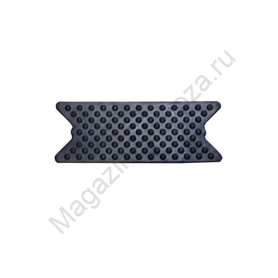 Замок резиновый, черный.