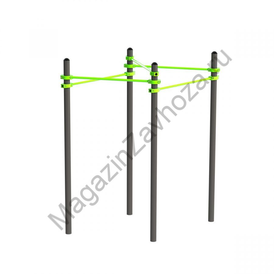 W346 Воркаут (5 перекладин) Zavodsporta