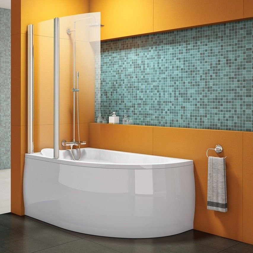 Изображение Шторка для угловой ванной Kolpa-San SOLE TP 102 (Сол ТП 102)