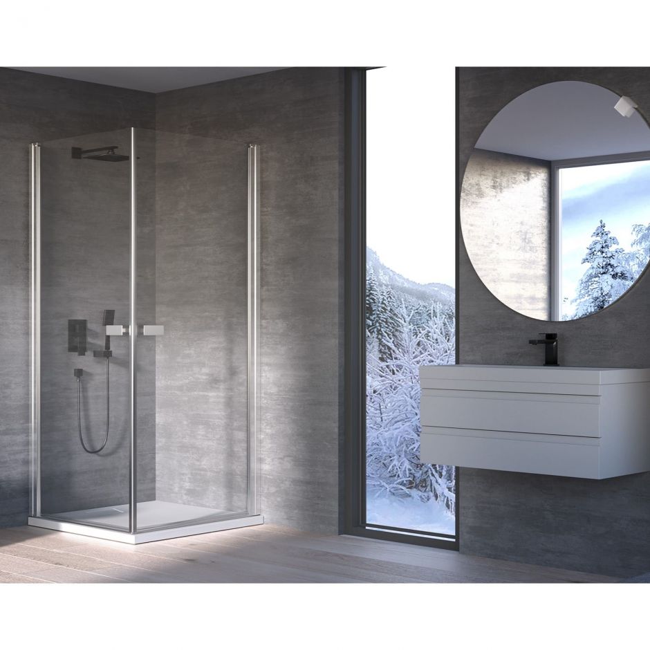 Изображение Квадратный душевой уголок Kolpa San ANDROMEDA Q 516