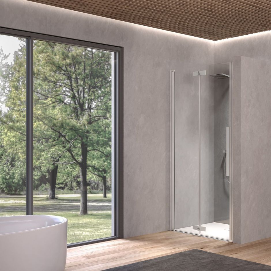 Изображение Распашная душевая дверь в нишу Kolpa San POLARIS FOLD N L 516