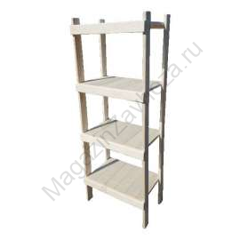 Стеллаж 4х ярусный (У) 1200*300*300