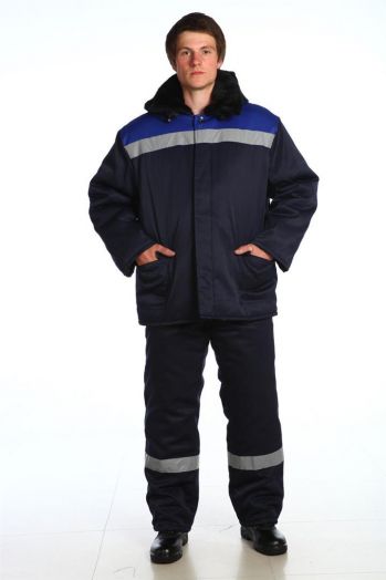 Рабочая зимняя мужская куртка "Бригадир"