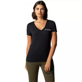 Fox Apex Vneck SS Tee Black футболка женская