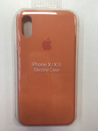 Мягкая силиконовая накладка iPhone X в ассортименте, на блистере