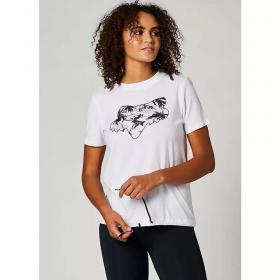 Fox Palms SS Top White женская футболка