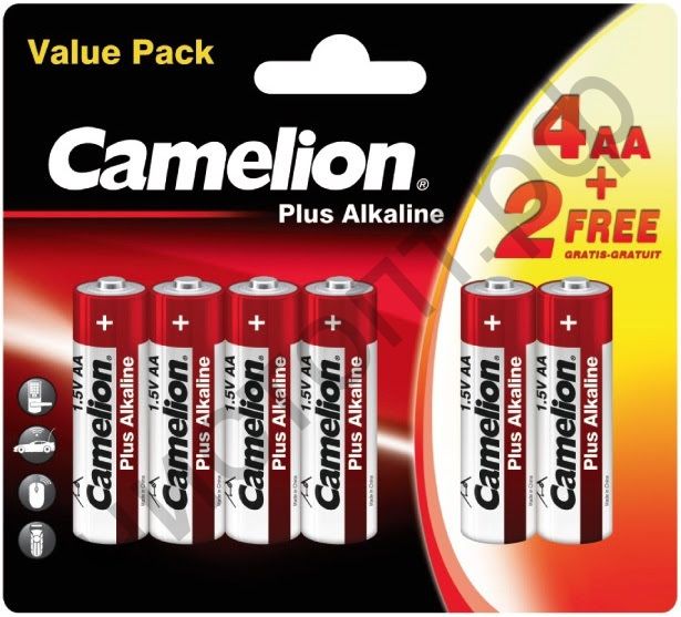 Camelion LR6 BL-6 (4+2) Plus Alkaline (72)