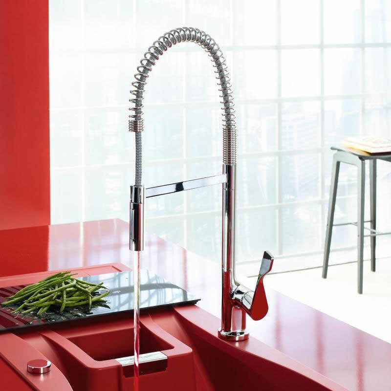 Смеситель Hansgrohe AXOR Citterio для кухни 39840000 ФОТО