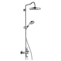 Душевая стойка Hansgrohe AXOR Montreux с верхним душем 16572000 схема 1