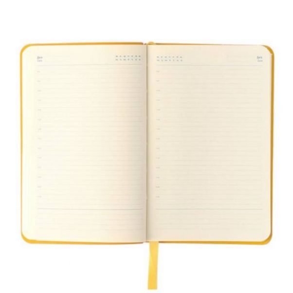 Ежедневники Sally А6 желтый