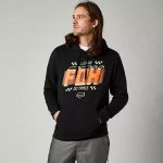 Fox Fullstop Pullover Fleece Black толстовка