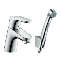 Смеситель с гигиеническим душем Hansgrohe Focus для раковины 31926000 схема 2