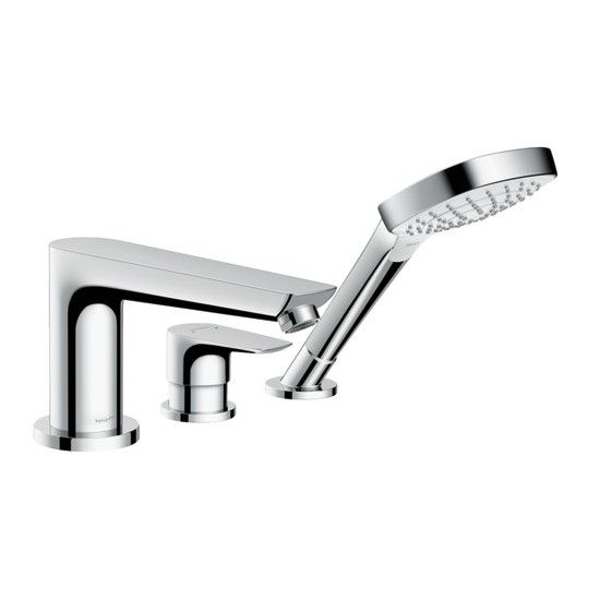 Смеситель Hansgrohe Talis E для ванны с душем 71730000 схема 2