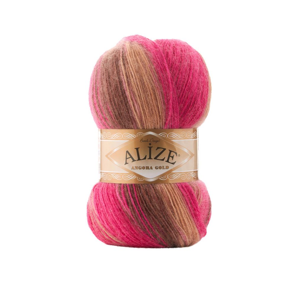 Angora gold batik (Alize) 7157