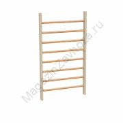 Стенка шведская, гимнастическая массив 90 мм, 2,8х0,8 м Zavodsporta