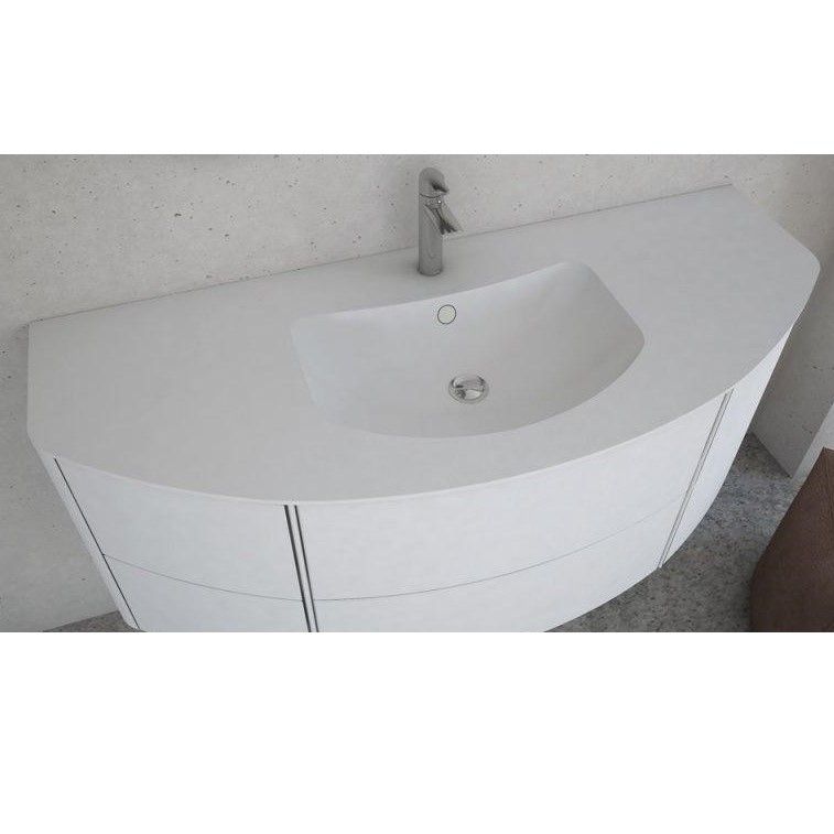 Акриловая раковина Solid Surface Cezares Soho 120х49 схема 2