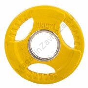 Диск обрезиненный ZSO цветной 3 HANDLE  D-51,  1,25 кг