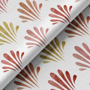 Ткань хлопок для шитья кукол Е.Кононова Веера limit 198