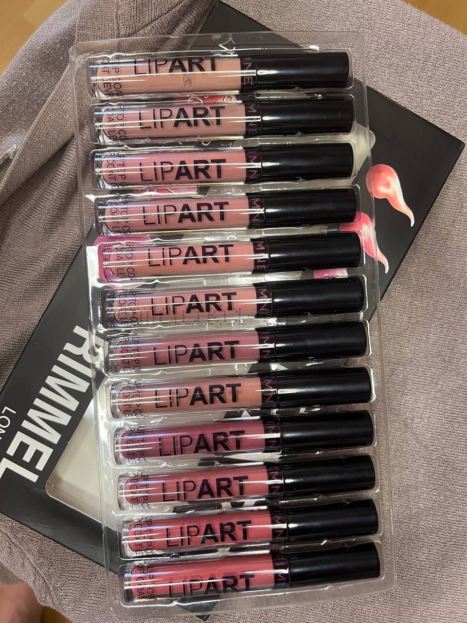 Rimmel London Lip Art Liquid Lipstickнабором 12 штук ( цена указана за 1 шт )