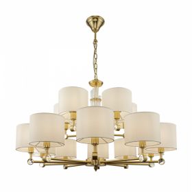 Люстра Maytoni Classic Alloro MOD088PL-15BS Латунь, Металл и Стекло