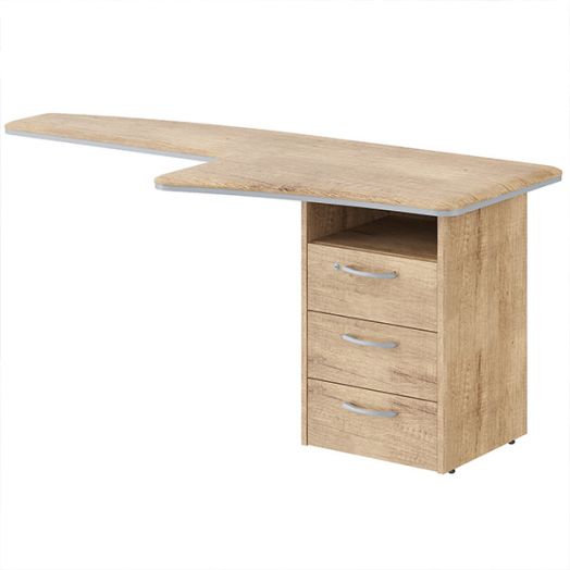 DIONI Брифинг-приставка боковая с тумбой правая DB 1880(R)