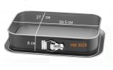 Форма для торта раскладная прямоугольная HM 3029