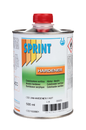 Sprint C02 Отвердитель для лаков HS/MS Rapido быстрый, 500мл.