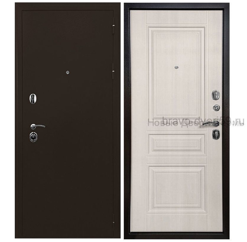 Уличная дверь с терморазрывом Аляска Тепло