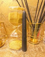 Черная восковая свеча 15 х 1.9 см