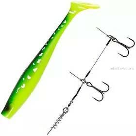 Набор Lucky John 3D BBS Series Giant Kubira Swim Shad Set 22,86 см / PG26 + Stinger L