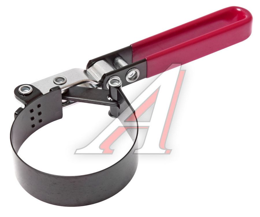 Съемник фильтров масляных 60-73мм стальная лента с поворачивающейся рукояткой JTC