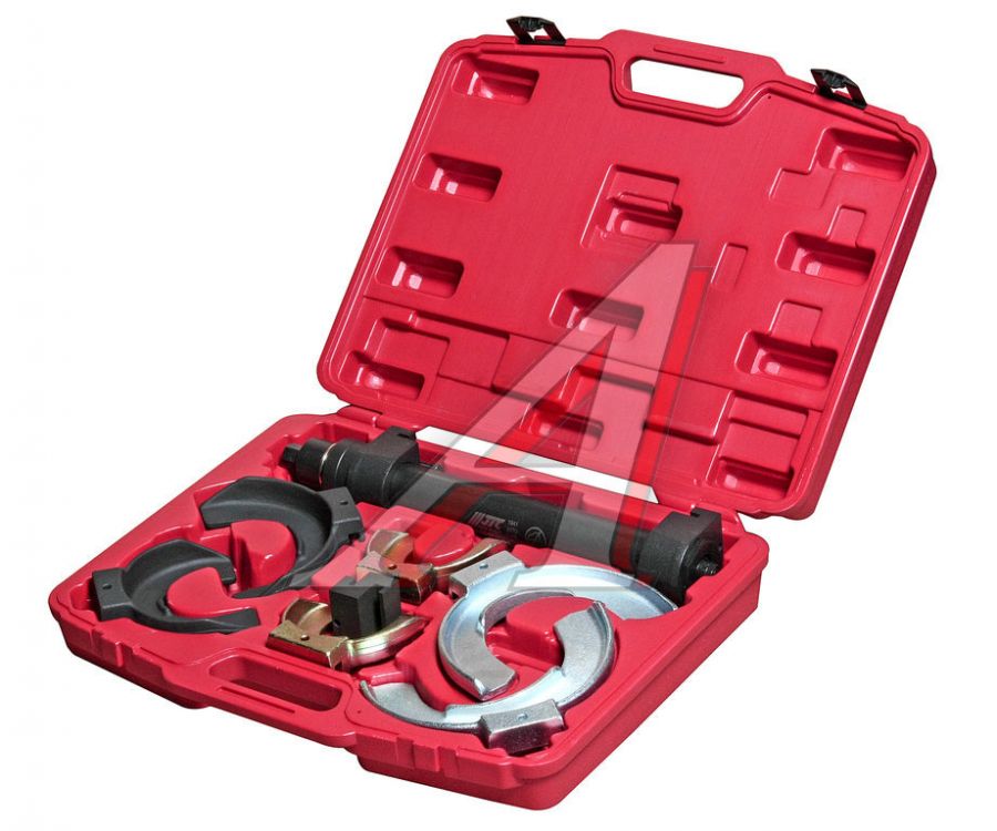Набор для снятия пружин (3 пары захватов) для подвесок типа "Макферсон" в кейсе JTC
