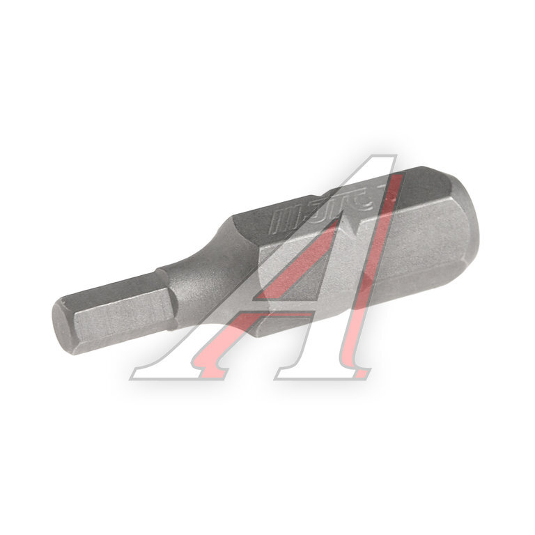 Бита HEX H3х25мм 1/4" DR 6-ти гранная S2 JTC