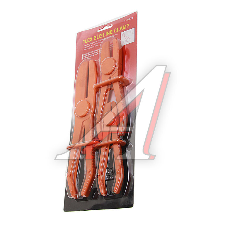 Набор зажимов для шлангов 3 предмета JTC