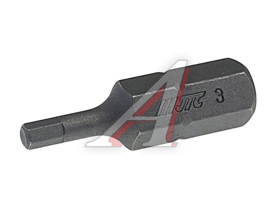 Бита HEX H3х30мм 5/16" DR 6-ти гранная S2 JTC