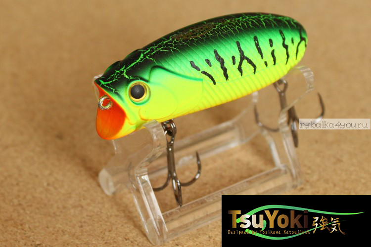 Воблер TsuYoki Bad 60F 60 мм / 10,8 гр / Заглубление: 0,1 - 0,4м / цвет: 050